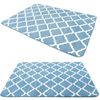 Tapis en peluche Clover Blue