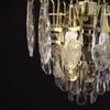 Lampa Wisząca z Kryształami SWE080-CP 50cm Złota