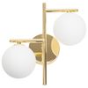NÁSTĚNNÁ LAMPA NÁSTĚNNÁ LAMPA APP1171-2W Gold