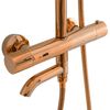 Shower set with thermostat Rea Lungo Copper