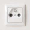 RTV-SAT Antenos Lizdas su Rėmeliu OSTE JNH011-A WHITE