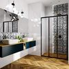 Shower doors Rea Alex Black 90