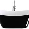 Wall acrylic bath OLIMPIA 170cm