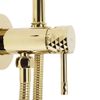 Bidet faucet  Lungo Loop Diamond Gold