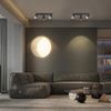 Lampa Sufitowa Reflektor APP1243-3C Czarna