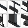 Въртяща врата за душ кабина Rea FARGO BLACK MAT 100