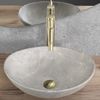 Lavabo sobre encimera Rea Sofia Beige Matt