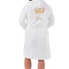 Bathrobe men's King White S/M