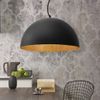 Lampă de tavan suspendată neagra 50cm APP379-1CP