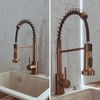 Air outlet with aerator for kitchen faucet REA Colin Brush Copper