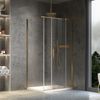 Shower enclosure REA Montana Gold Brush 100x80