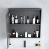 Bathroom furniture set with washbasin Denver 80cm Grey