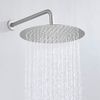 Rainfall shower head Rea Chrome 25cm