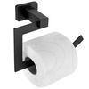 Falra szerelhető wc papír tartó ERLO 04 BLACK