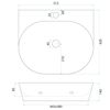 Ceramic Countertop Basin REA Kim 52