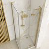 Shower enclosure REA Hugo 80x90 Gold Brush