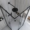 shower enclosure Rea City 80x80 Black