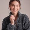 Bluza Damska Sherpa z kołnierzem Grey xl