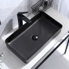 Lavabo sobre encimera Denis BLACK MAT