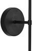 LAMPADA DA MURO NERO MODERNO 90cm APP581-1W