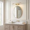 Bad LED-Wandleuchte SWE031-1W 40cm Brush Gold