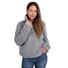Women's sweatshirt Sherpa Light Grey l
