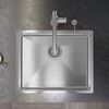 Stainless steel sink ANTHONY 60 BRUSH NICKEL