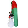 INFLATABLE CHRISTMAS ARC LED SNOWMAN XXL