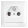RTV-SAT Antenos Lizdas su Rėmeliu OSTE JNH011-A WHITE