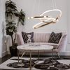 Люстра LED G005-CP Gold