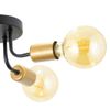 Lampa Wisząca APP1117-3C Czarno Złota
