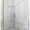 Pared de la ducha Rea Aero 110 Walk In Gold