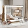 Spiegel LED STUDIO L.Gold 58x45
