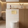Комплект Инсталляции для Унитаза Slim 024N с Кнопкой T Brush Gold
