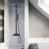 Kit de douche Rea  FENIX Milan Thermostat Black Mat