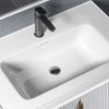 Bathroom furniture set with washbasin Astor 60cm White