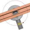 Трап для душа Rea NEO SLIM PRO brushed copper 70