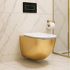 Toilet bowl Rea Carlo Mini Tornado NF WHITE GOLD