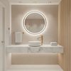Countertop Basin Rea SAMI ECRU SHINY