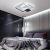 Люстра стельова  LHJ079-C BLACK/WHITE LED