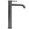 Bathroom faucet Rea LUNGIS Gun Grey Super High