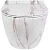 Toilet bowl  Rea Carlos Slim Rimless Aiax Shiny