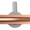 Drenaje lineal Rea NEO Slim Pro brushed copper 80
