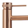 Bathroom faucet Rea Lungo Grip Brush Copper high