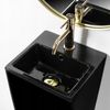 Lavabo de pie Kamila Black