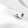 Toilet seat UF DUROPLAST FLAT WHITE