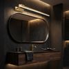 Bad LED-Wandleuchte SWE033-1W 80cm BRUSH GOLD