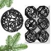 Christmas tree baubles 6 pc KL-21X25