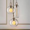 Hanging Glass Ball Ceiling Lamp APP630-1CP