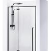 Shower doors FARGO BLACK MAT 110